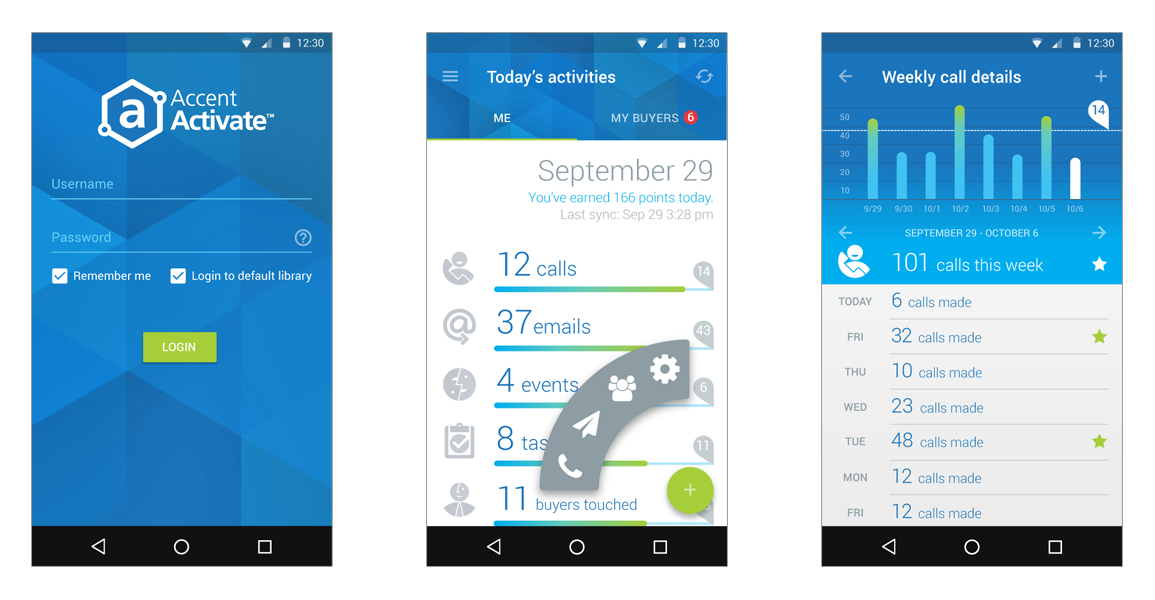 Accent Activate screenshots